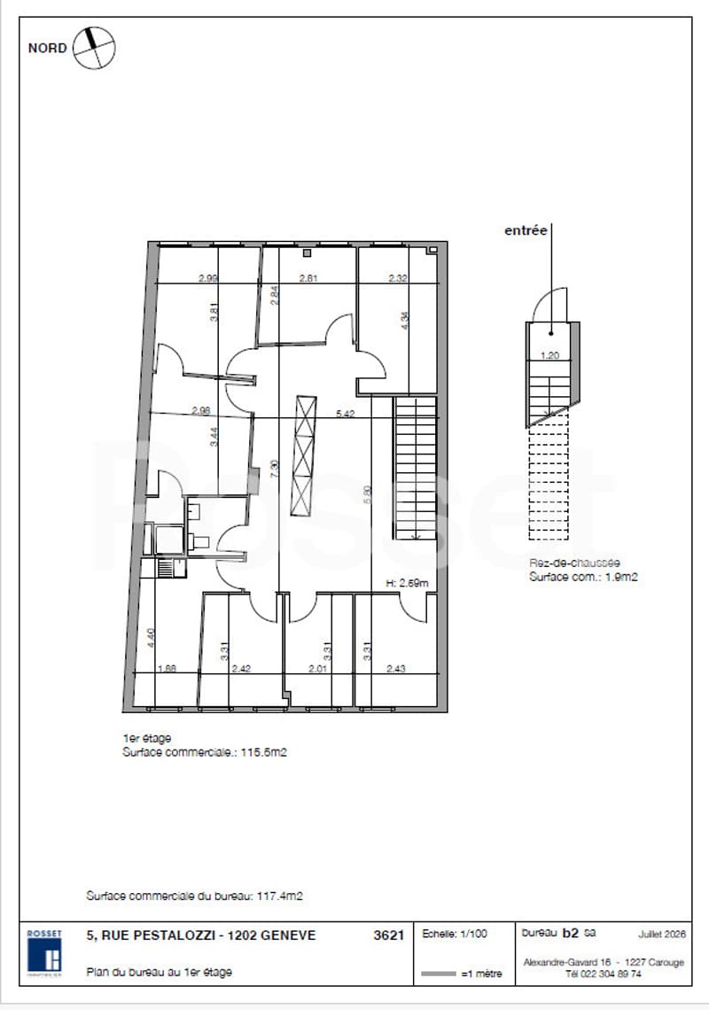 Bureaux d'env. 113 m² au 1er étage (5)