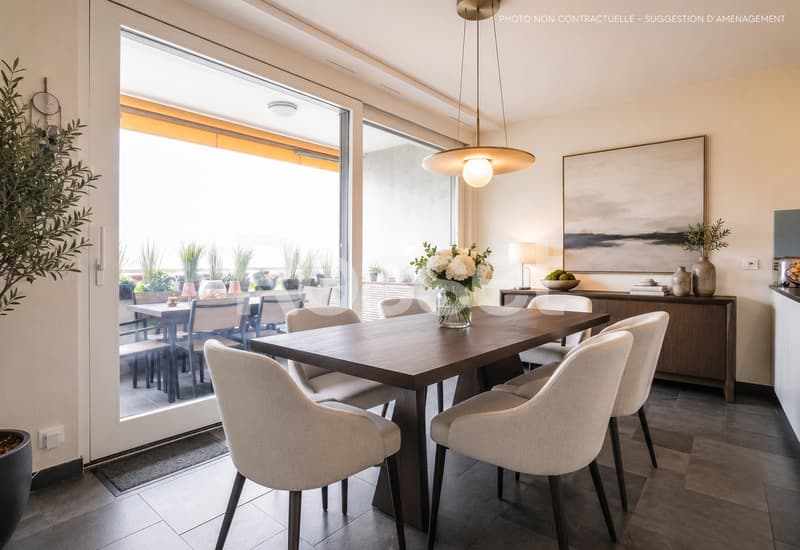 Bel appartement de 5 pièces à Chêne-Bougeries (2)