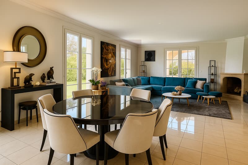 Superba villa con vista sul lago a Cologny (3)