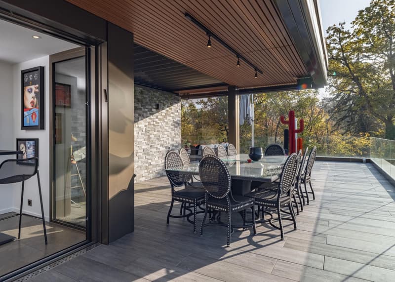 Magnifices Dachwohnung-Duplex in der Attika mit Terrasse und Pool (5)