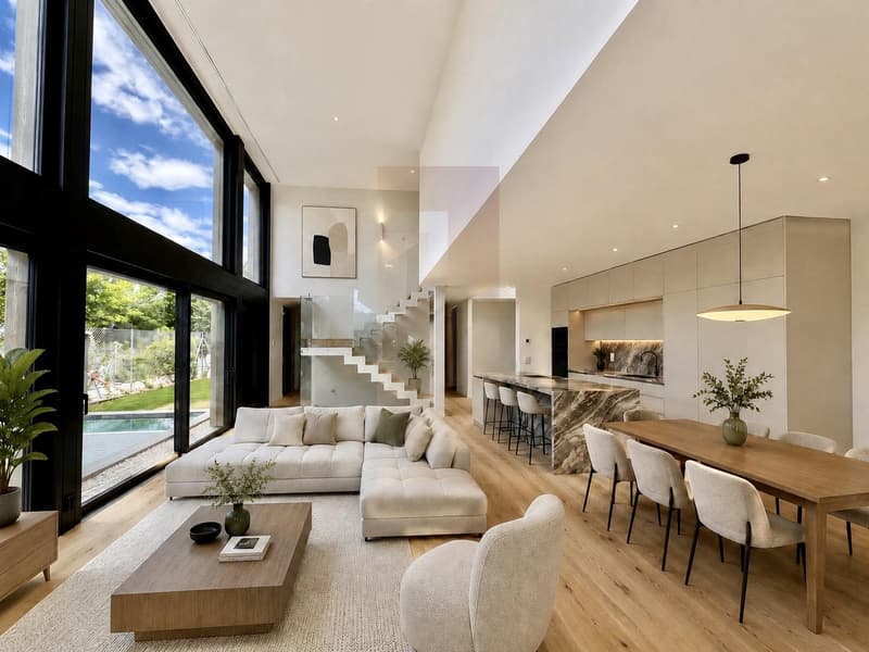 Bellissima villa contemporanea nuova (1)