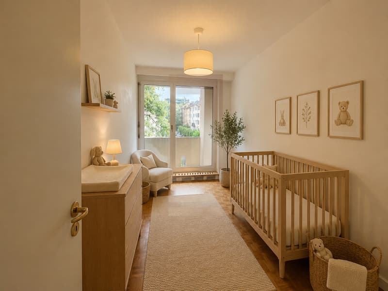 Prestigieux appartement traversant à Champel (8)