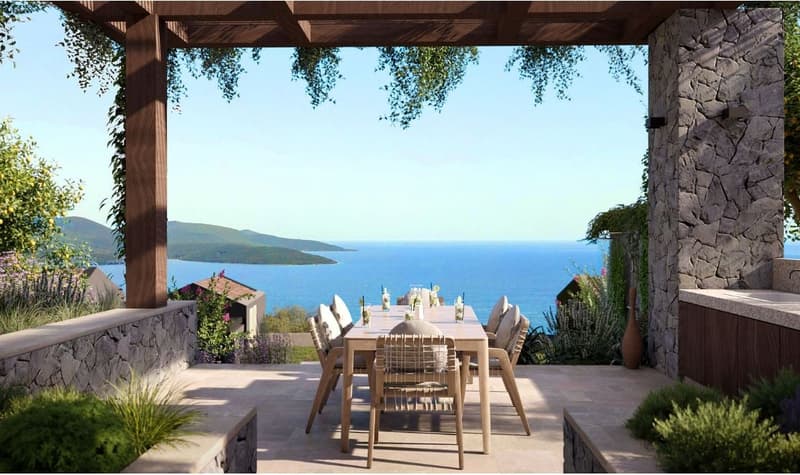 MONTENEGRO - MAGNIFICENT LUXURY APARTMENT IN LUSTICA BAY ON THE SOUTH ADRIATIC COAST (1)