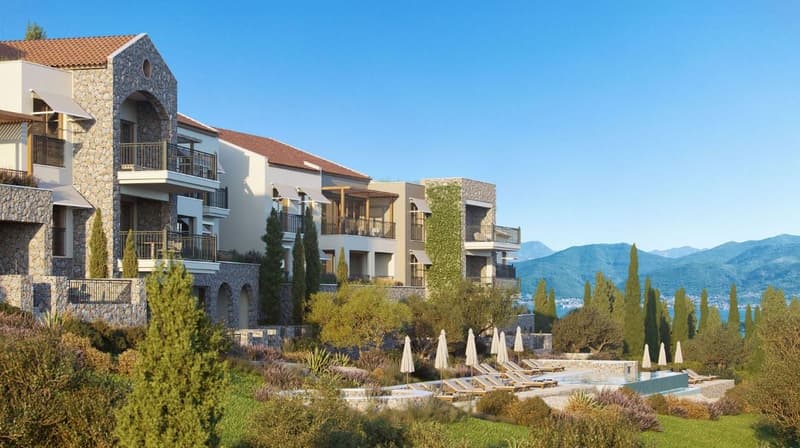 MONTENEGRO - MAGNIFICENT LUXURY APARTMENT IN LUSTICA BAY ON THE SOUTH ADRIATIC COAST (2)