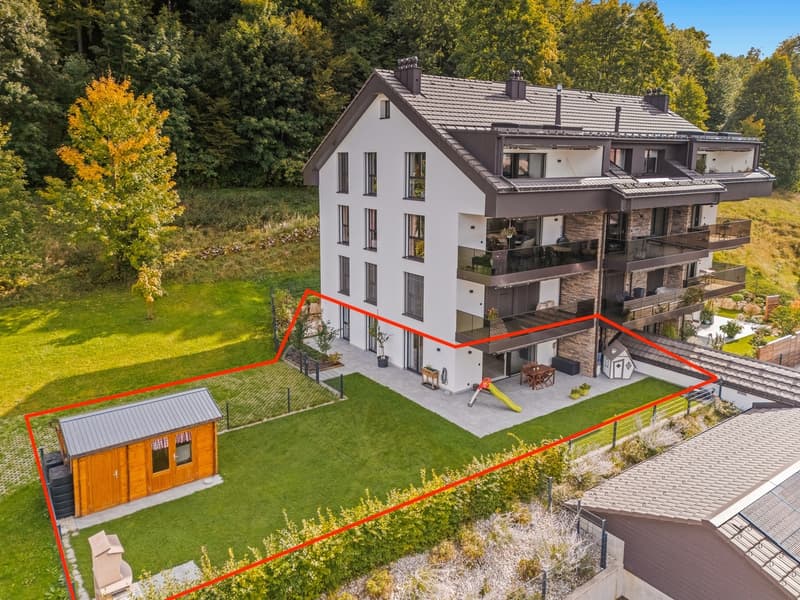 Appartement contemporain avec jardin privatif (5)