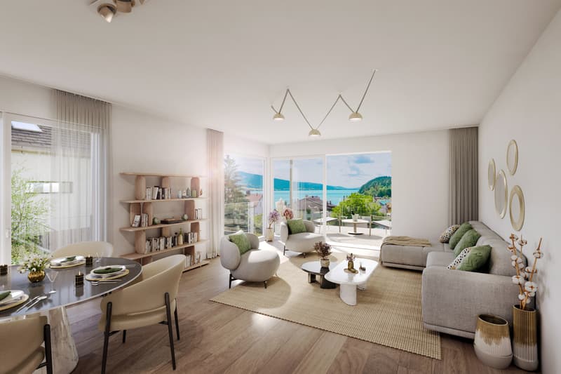 Promotion: La Petite Corniche le Pont apartment lot A 2 of 2.5 P (4)