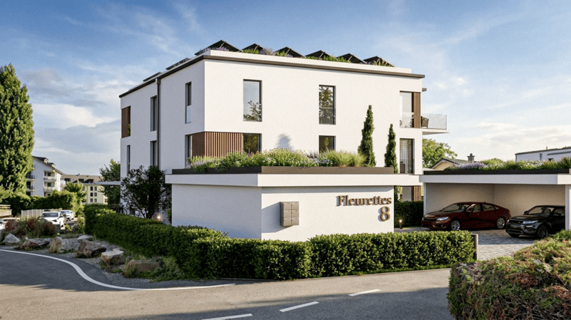 Ampio appartamento di 3,5 locali con terrazza e giardino (2)