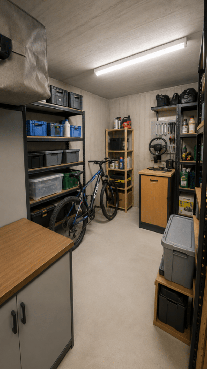 Spacious 5-room penthouse with balcony, garage, and large storage unit (17)