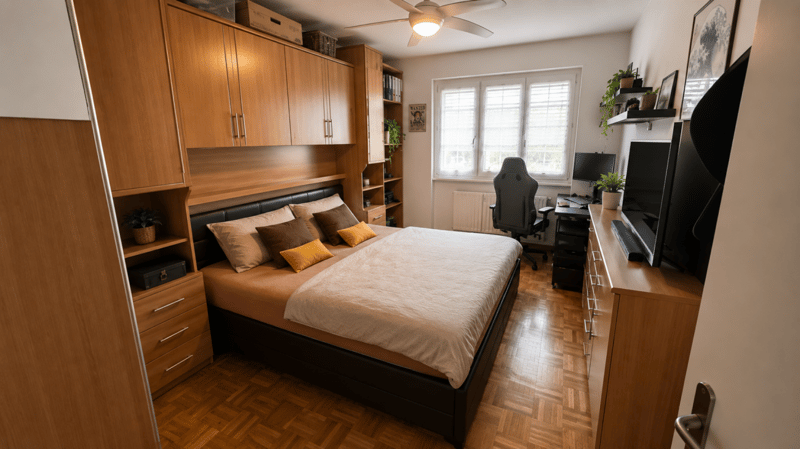 Spacious 5-room penthouse with balcony, garage, and large storage unit (10)