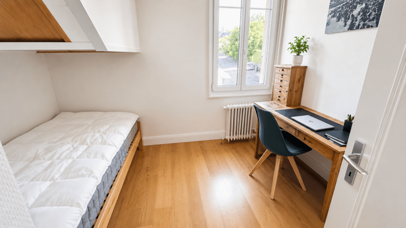 Villa individuelle de caractère avec deux spacieux appartements à proximité du centre-ville (40)