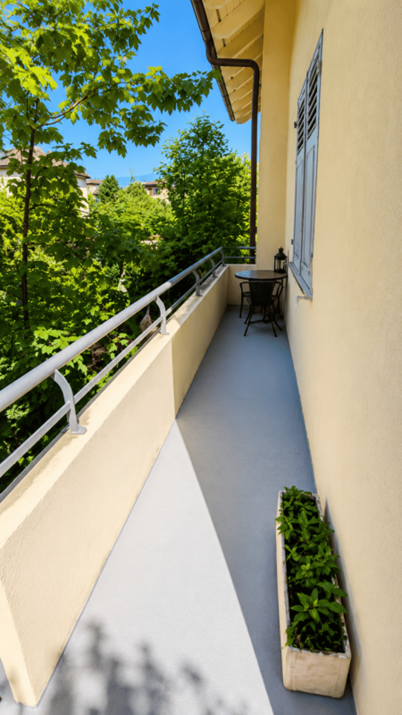 Splendida villa indipendente con 2 unità abitative e un ampio locale disponibile adibito a monolocale, nelle immediate vicinanze del centro di Yverdon, con un ampio giardino ricco di alberi e fiori (16)