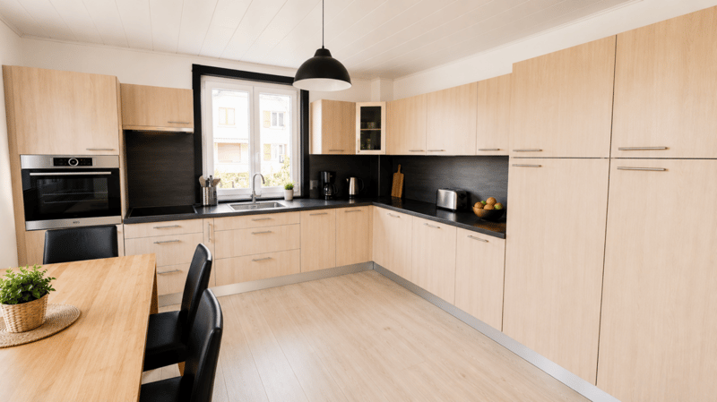 Splendida villa indipendente con 2 unità abitative e un ampio locale disponibile adibito a monolocale, nelle immediate vicinanze del centro di Yverdon, con un ampio giardino ricco di alberi e fiori (12)