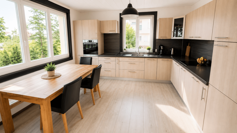 Splendida villa indipendente con 2 unità abitative e un ampio locale disponibile adibito a monolocale, nelle immediate vicinanze del centro di Yverdon, con un ampio giardino ricco di alberi e fiori (11)