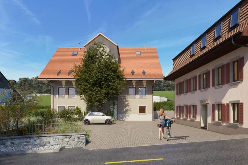 Wohnung mit 2,5 Zimmern im Erdgeschoss mit Loggia und eigenem Garten und Gemüsegarten (4)