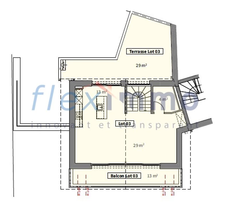 Plan niveau 2 - image non contractuelle