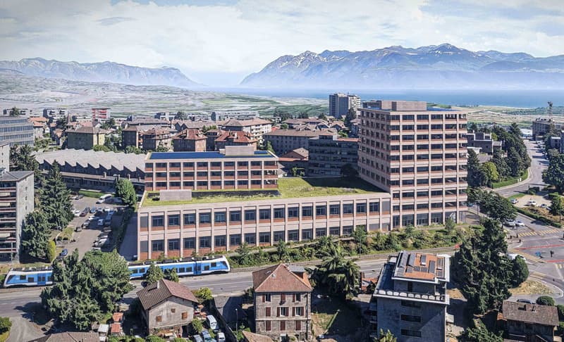 Uffici e laboratori divisibili da 350 m2 in affitto a Ecublens (2)