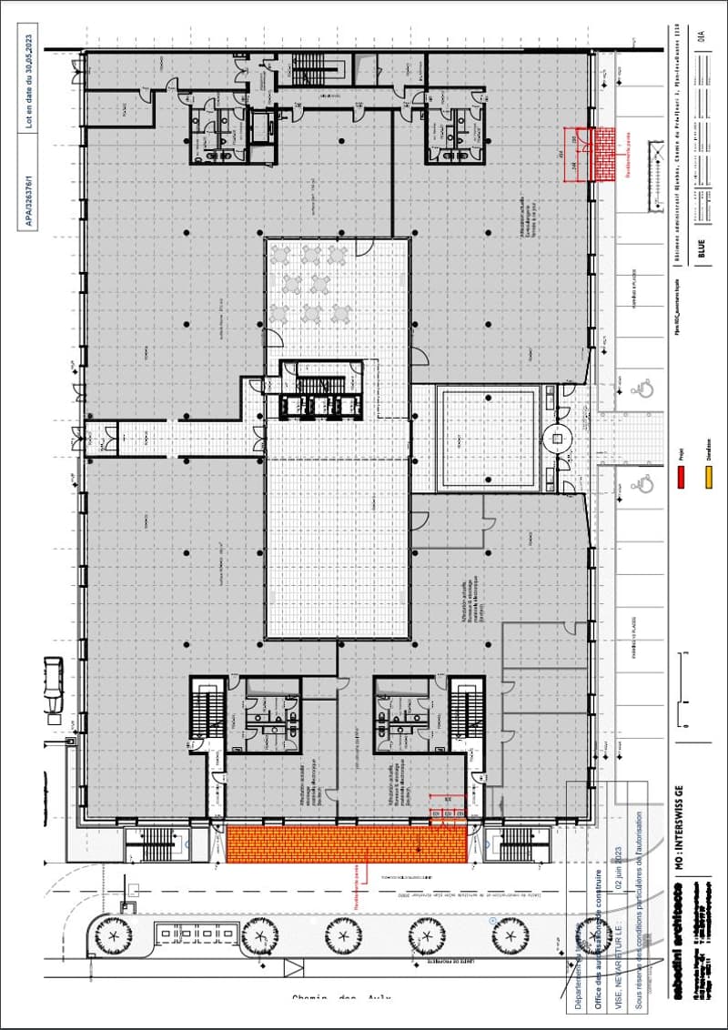 Superficie mista in affitto - Plan-les-Ouates - Da 381 m2 - Edificio moderno (9)