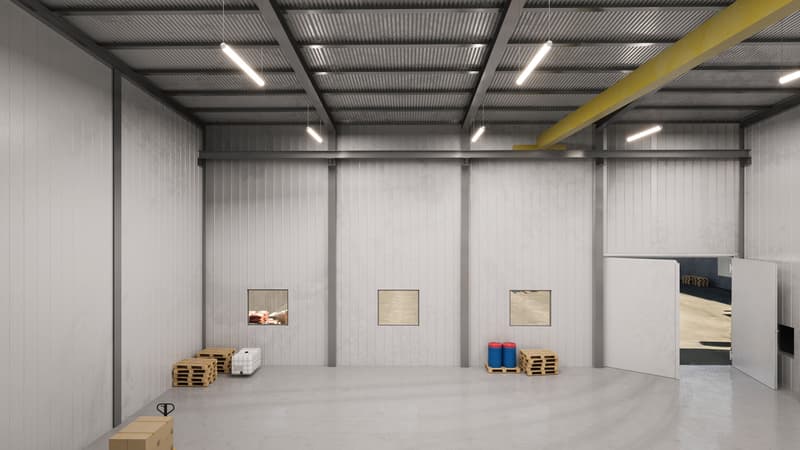 Industrial hall for rent - Plan les Ouates - Ground floor (3)