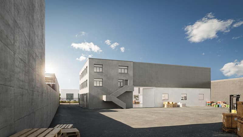 Industrial hall for rent - Plan les Ouates - Ground floor (2)
