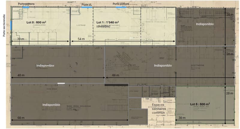 Industriefläche zur Miete - Meyrin - Ab 600 m2 - Erdgeschoss (5)