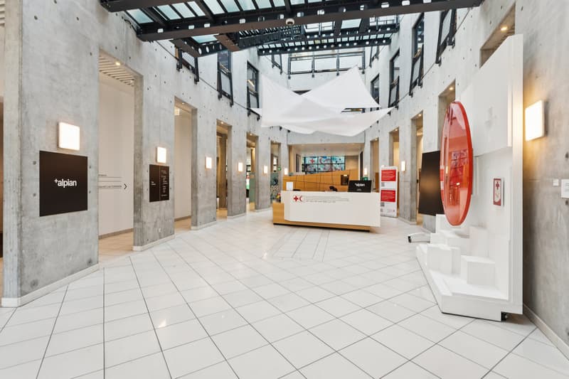 Independent building for rent with services within a campus, international district in Geneva. (2)