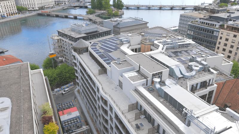 In un edificio ristrutturato, nel cuore della Rue du Rhône a Ginevra, superfici di uffici premium e aree attraenti (3)