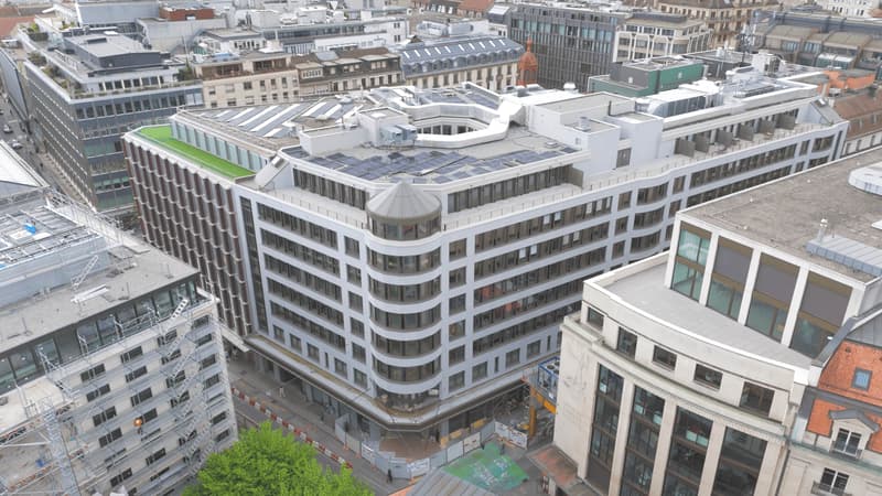 In un edificio ristrutturato, nel cuore della Rue du Rhône a Ginevra, superfici di uffici premium e aree attraenti (2)