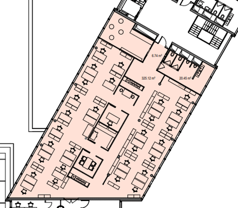 Offices equipped - close to train station in Nyon - modern and bright building (10)