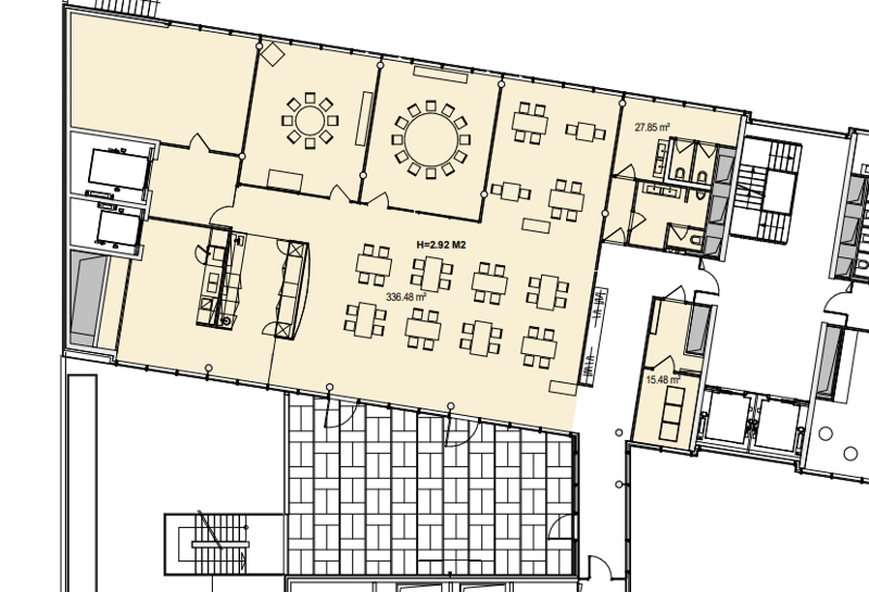 Offices equipped - close to train station in Nyon - modern and bright building (9)