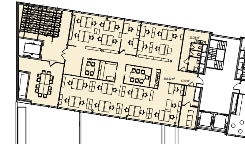 Offices equipped - close to train station in Nyon - modern and bright building (11)
