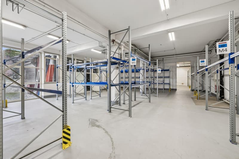 Surface industrielle avec bureaux – ZI Budron – 1’131 m² + bureaux – Accès indépendant & parkings (6)
