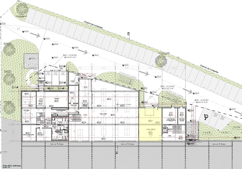 New workshops and offices for rent – Budron industrial zone, Mont-sur-Lausanne – Modular spaces from 381 m² – Minergie building (7)