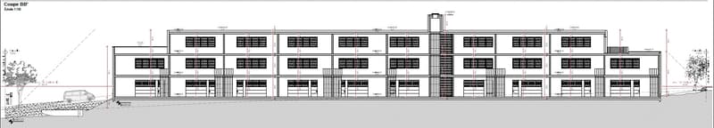 New workshops and offices for rent – Budron industrial zone, Mont-sur-Lausanne – Modular spaces from 381 m² – Minergie building (6)