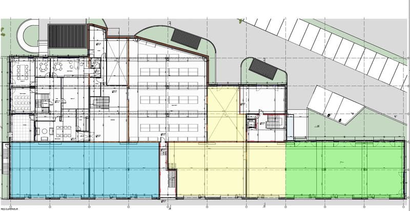 Nuovi laboratori e uffici in affitto – Zona industriale Budron, Mont-sur-Lausanne – Spazi modulari da 381 m² – Edificio Minergie (8)