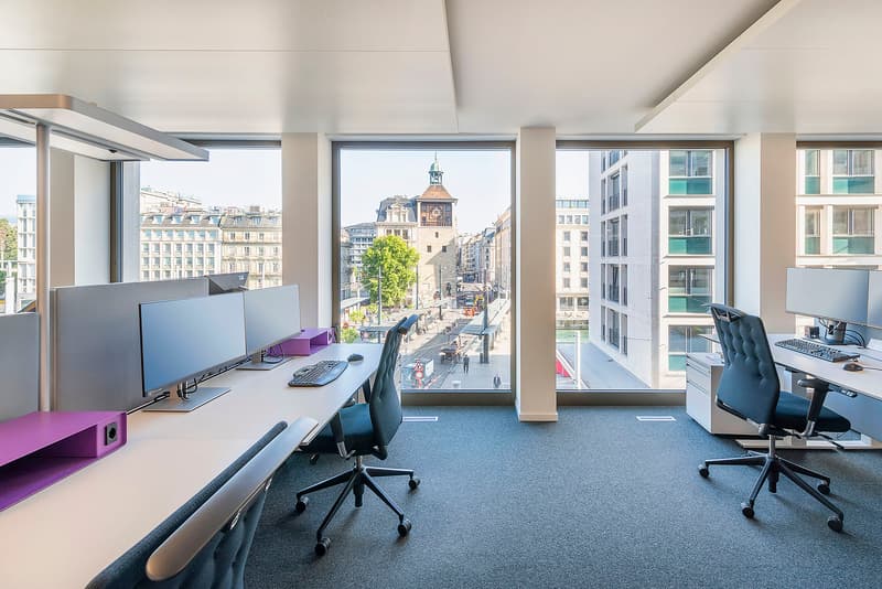 Büros in Bestlage zur Miete, Genf Stadtzentrum auf dem Bel-Air-Platz, ausgestattet, bieten eine optimale Arbeitsumgebung (5)