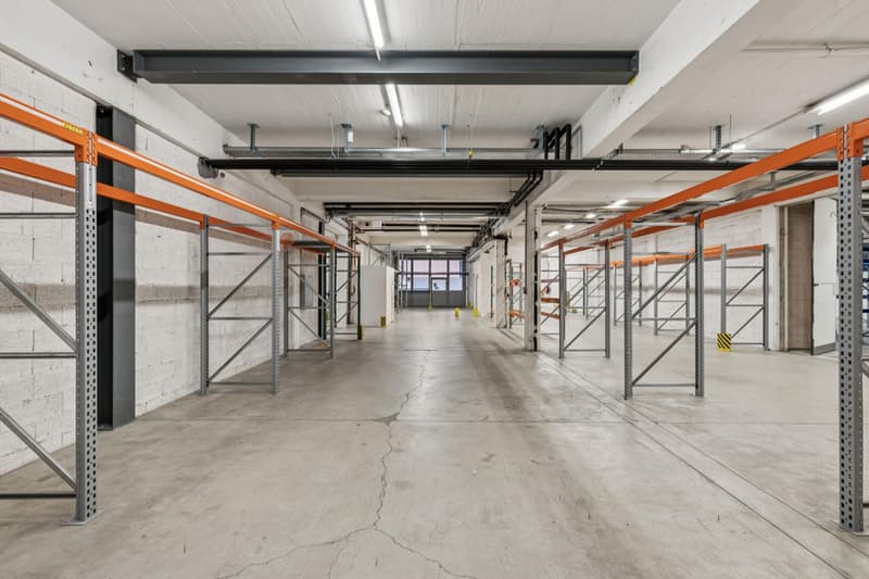 Industriefläche mit Büros – Gewerbegebiet Budron – 1’131 m² + Büros – Unabhängiger Zugang & Parkplätze (4)