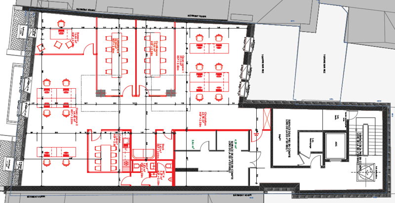 Büros im Neuzustand in einem renovierten Gebäude - Zentrum von Genf (7)