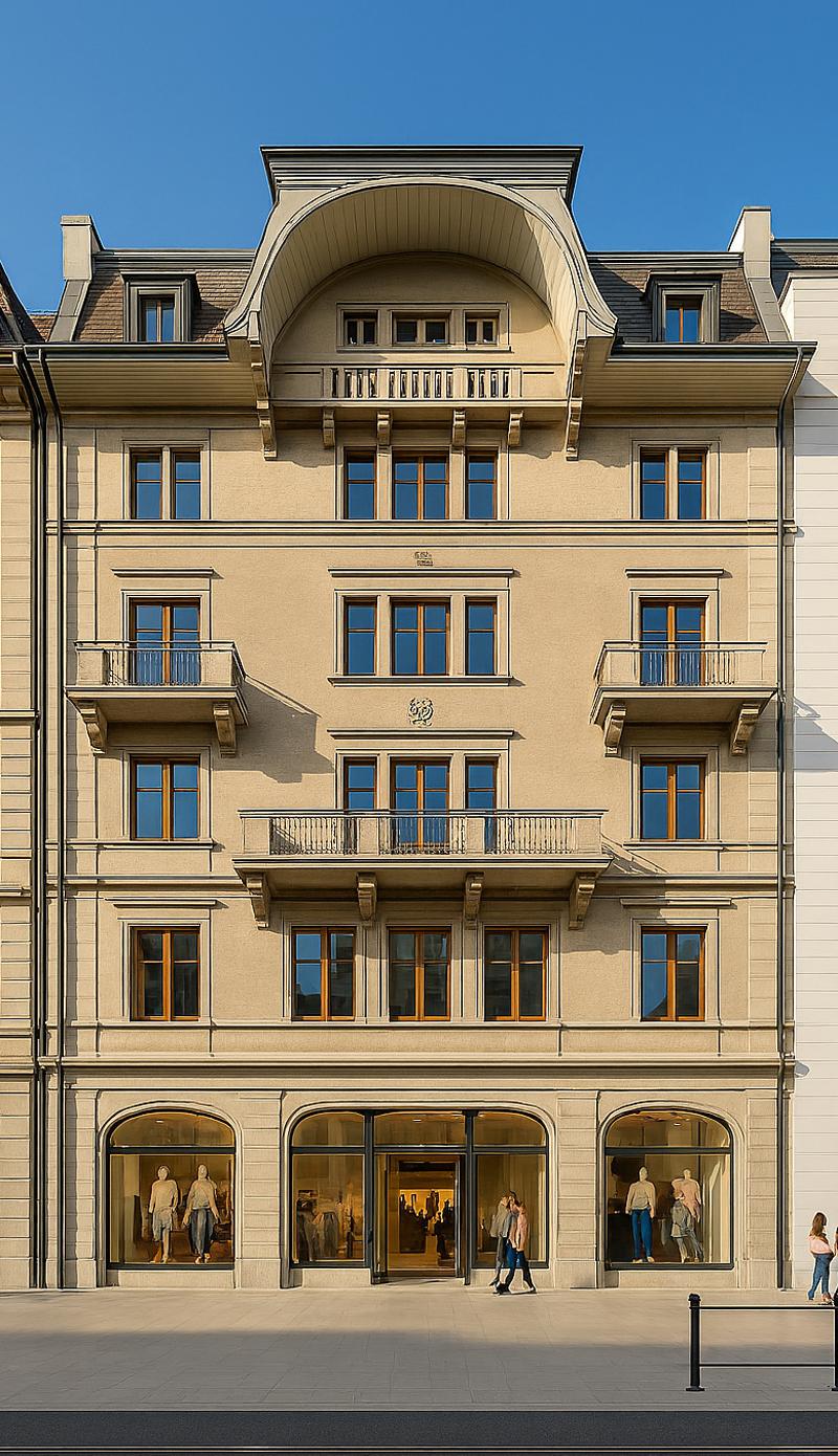 Büros im Neuzustand in einem renovierten Gebäude - Genf Hyperzentrum (1)