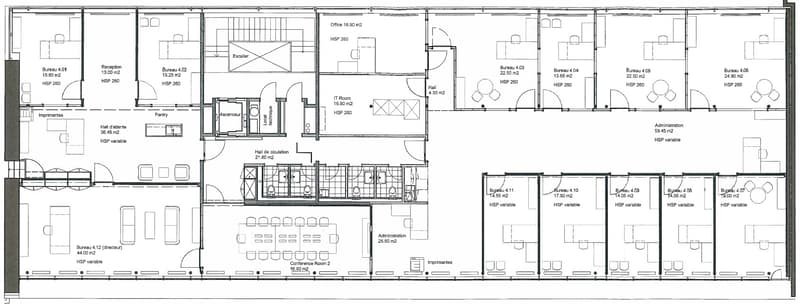 Lumineux bureaux aménagés bénéficiant d'une situation centrale (9)
