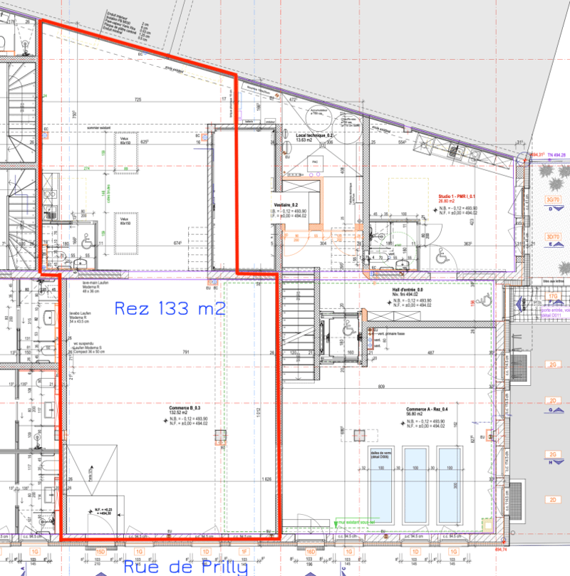 Arcade/Büro/Gewerbefläche zur Miete 100 & 130 m2 ca. (7)