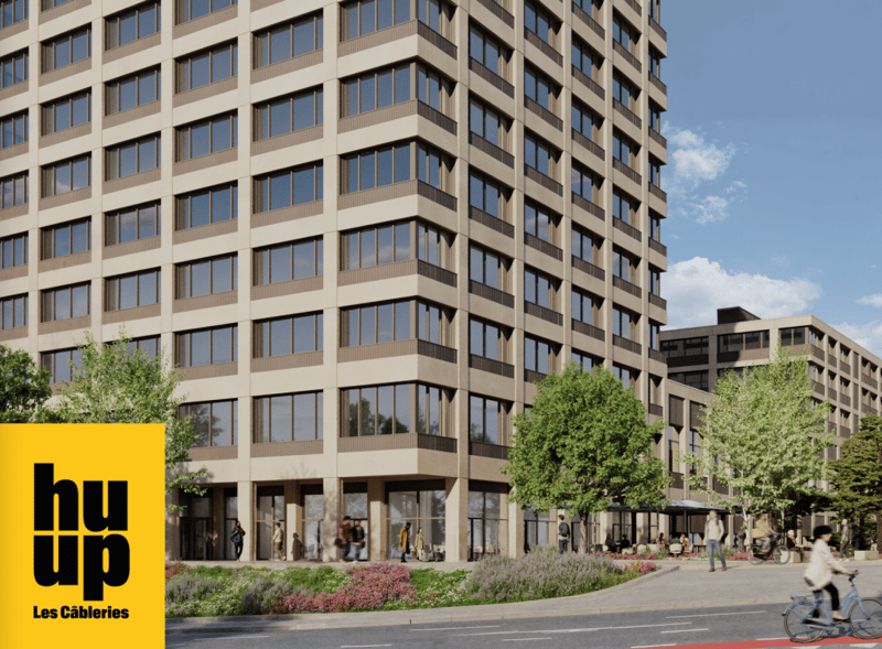 Vaudbureaux Minergie piattaforme di 750 m2, divisibili da 350 m2, ai piedi della metropolitana M1 e della stazione CFF (6)