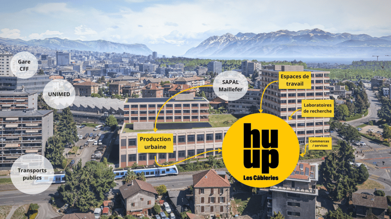 Vaudbureaux Minergie piattaforme di 750 m2, divisibili da 350 m2, ai piedi della metropolitana M1 e della stazione CFF (4)