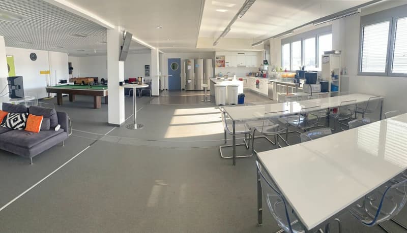 Vaud offices, workshop and storage space of 2700 m2 for rent in Cheseaux (1)