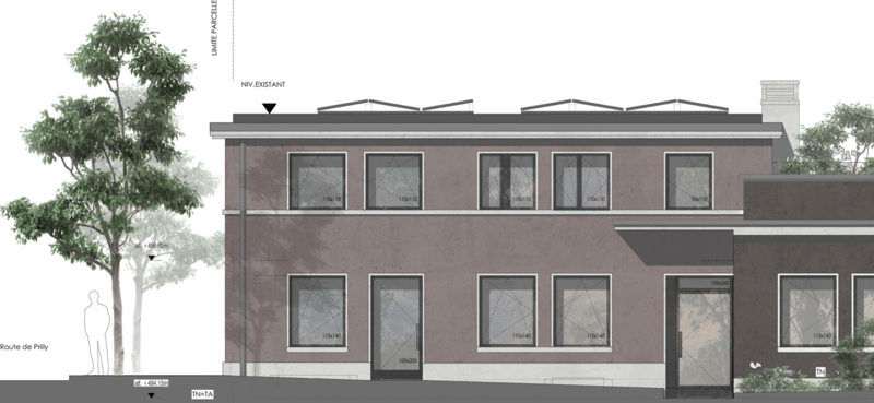 Arcade/bureau/local commercial à louer 100 & 130 m2 env. (5)