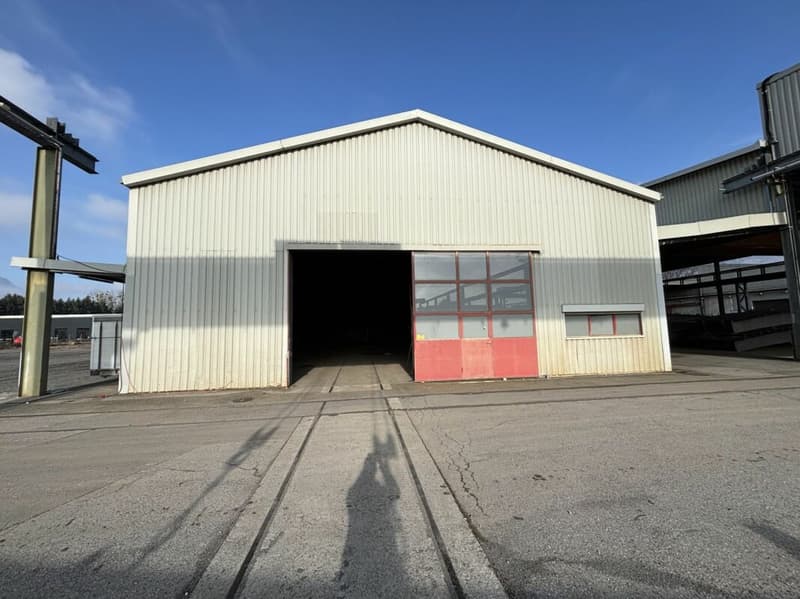 A louer: divers LOCAUX commerciaux, HALLS, TERRAINS nus et COUVERTS dans site industriel (5)
