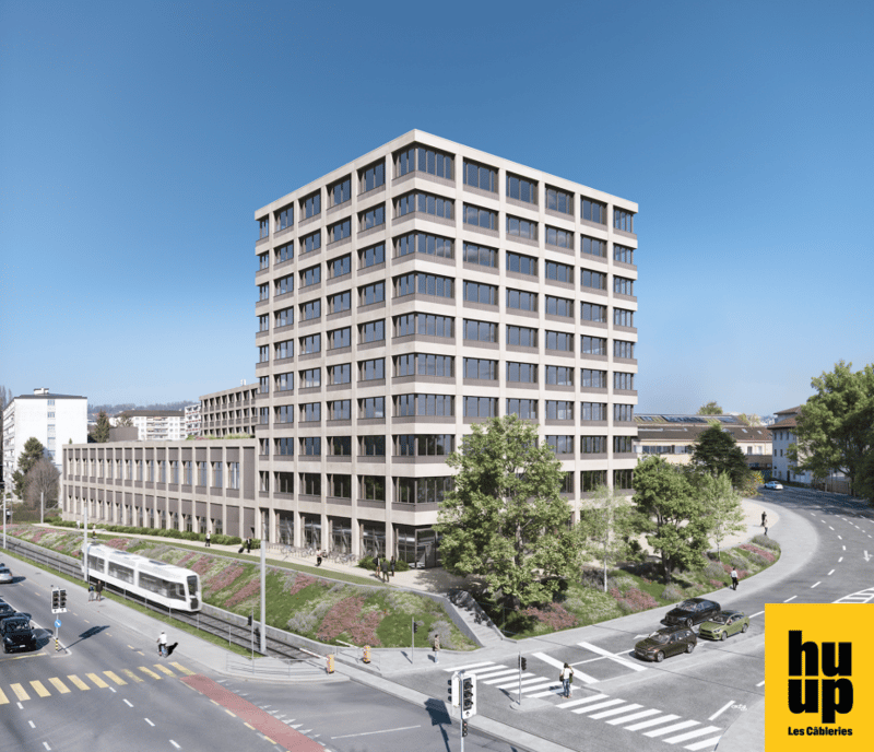 Vaudbureaux Minergie plateaux de 750 m2 divisibles dès 350 m2 au pied métro M1 et Gare CFF (3)