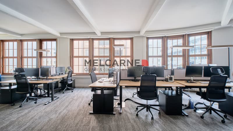Bureaux de 2 500 m2 aménagés à louer (10)
