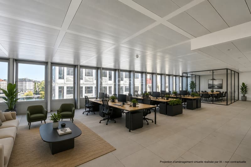 Bureaux d'exception de 1'608 m² avec vue sur la Rade - Rue du Rhône (2)