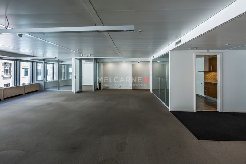 Bureaux d'environ 295 m² à louer - Rue du Rhône (2)
