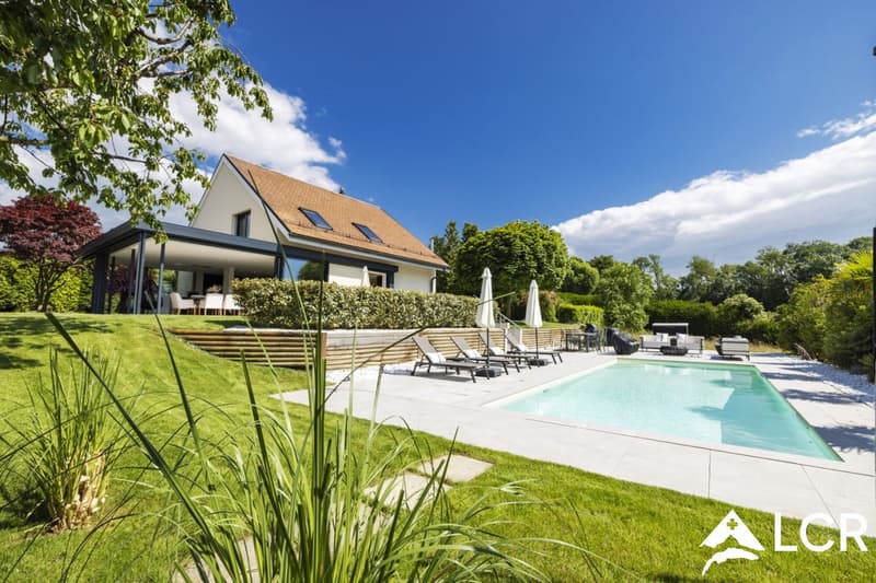 Magnifique villa de 6.5 pièces avec piscine à Lussy-sur-Morges (1)